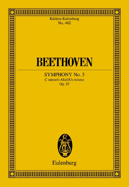 Sinfonie Nr. 5 c-Moll op. 67 [study score]