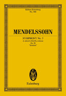Sinfonie Nr. 3 a-Moll op. 56 [study score]