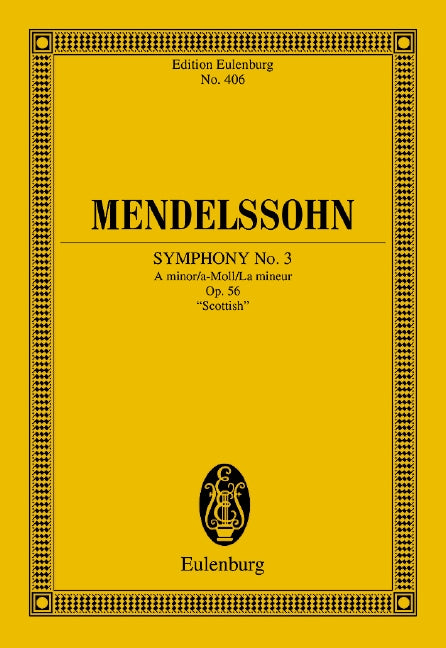 Sinfonie Nr. 3 a-Moll op. 56 [study score]