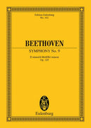 Symphony No. 9 D minor = Symphonie Nr. 9, op. 125 [study score]