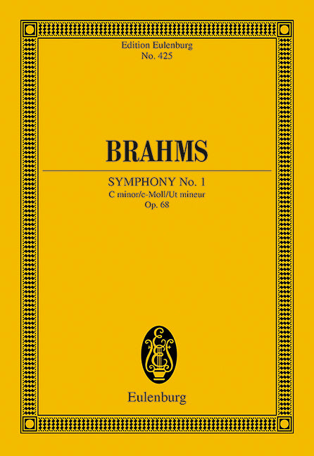 Sinfonie Nr. 1 c-Moll op. 68 [study score]