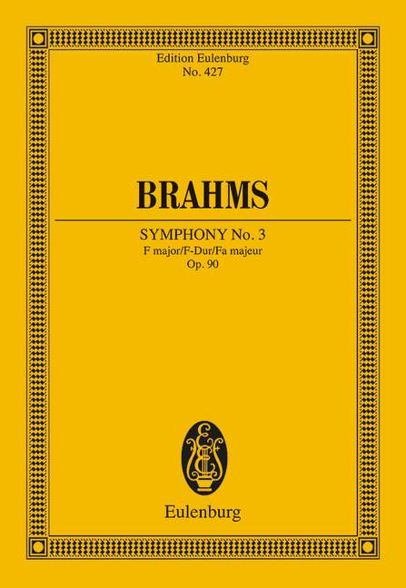Sinfonie Nr. 3 F-Dur op. 90 [study score]