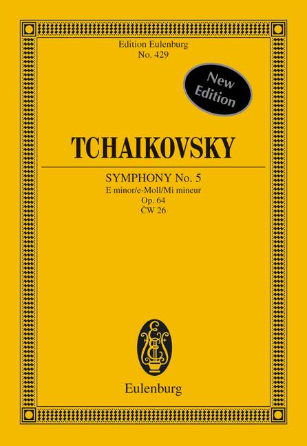 Sinfonie Nr. 5 e-Moll op. 64 CW 26 [study score]