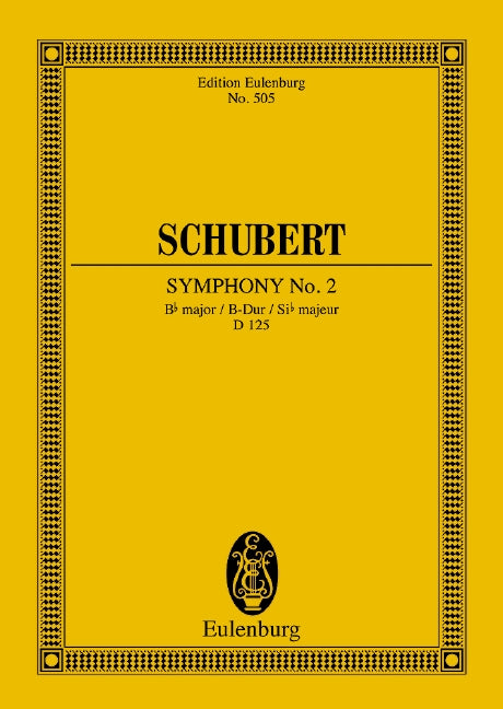 Sinfonie Nr. 2 B-Dur D 125