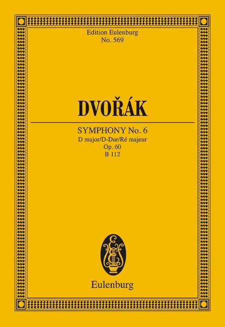 Sinfonie Nr. 6 D-Dur op. 60 B 112