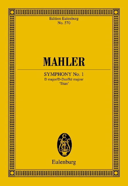 Symphony No. 1 D major [study score]