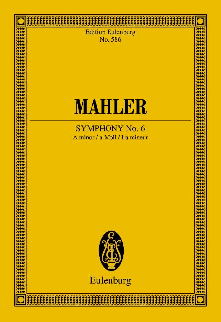 Symphony No. 6 A minor [study score]