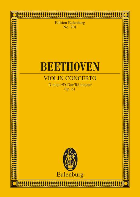 Violinkonzert D-Dur op. 61