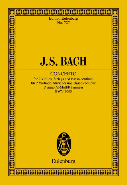 Doppel-Konzert d-Moll BWV 1043