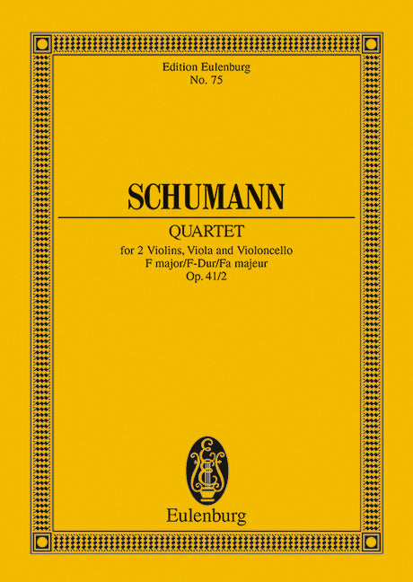 String Quartet F major op. 41/2