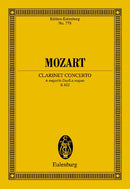 Konzert A-Dur KV 622 [study score]