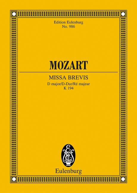 Missa brevis D-Dur KV 194