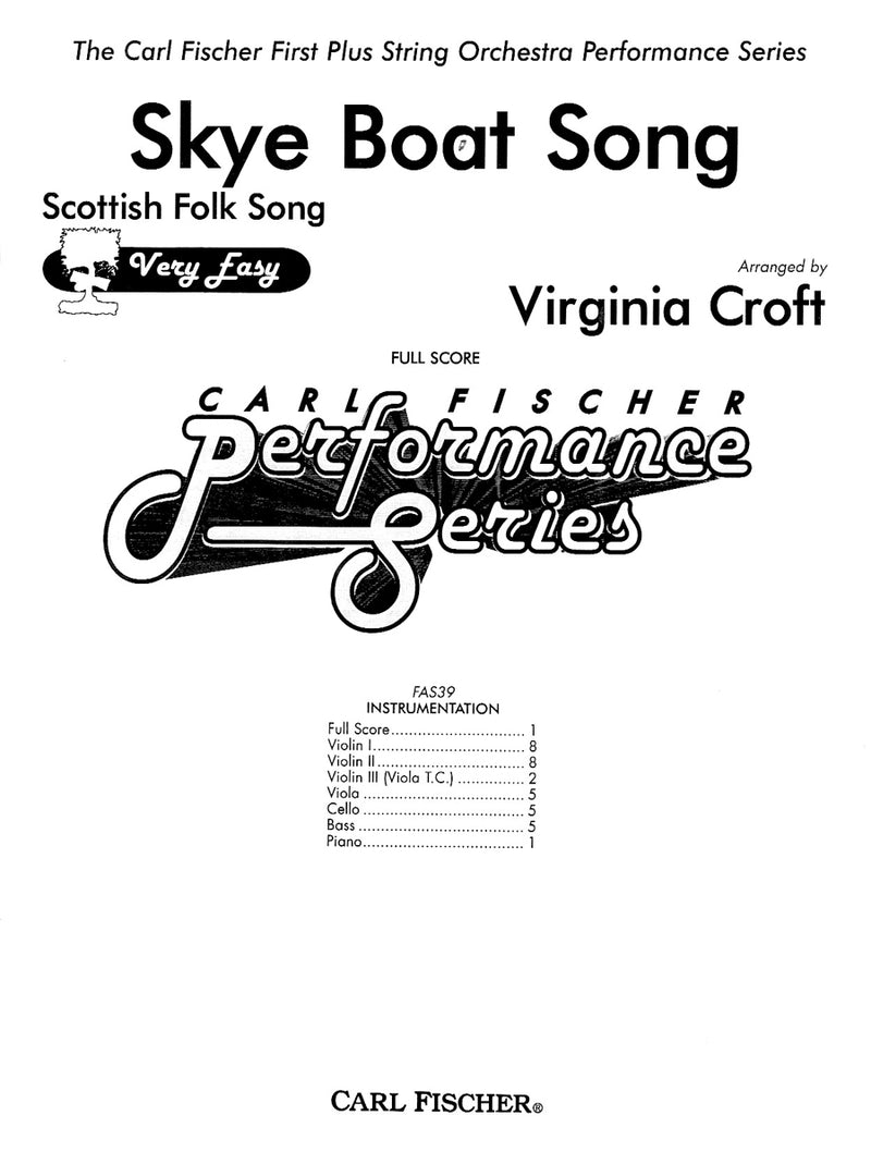 Skye Boat Song (Score Only)