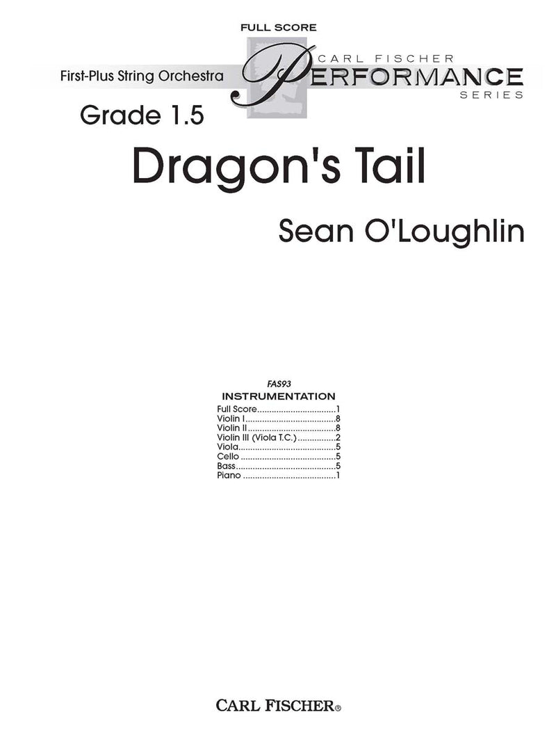 Dragon's Tail (Study Score)