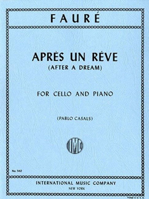 Après un Rêve (Cello & Piano)
