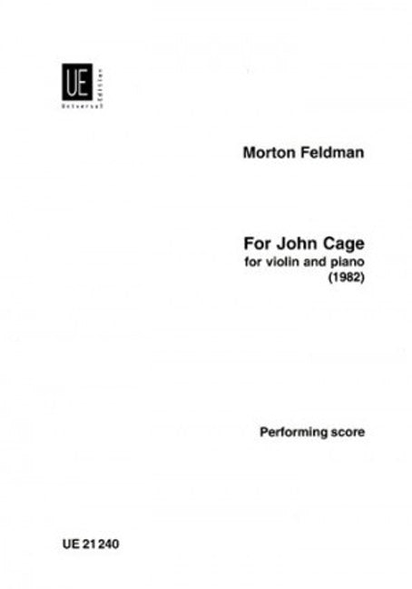 For John Cage