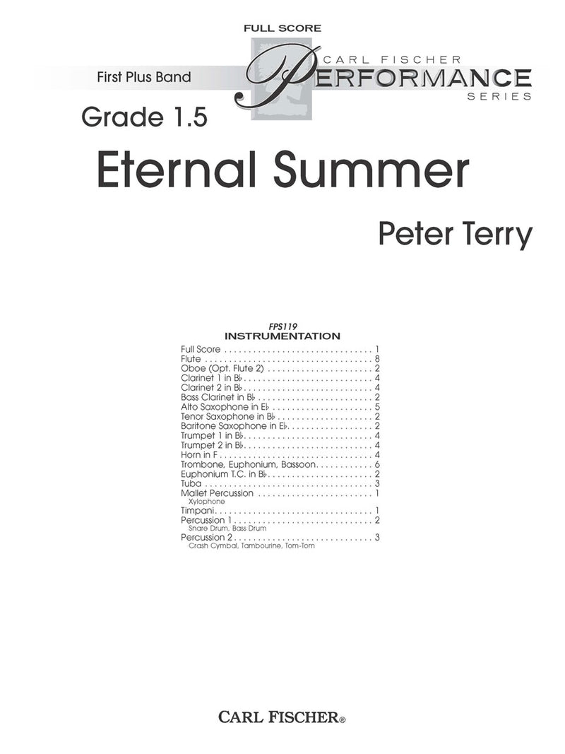 Eternal Summer (Study Score)