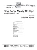 Ding Dong! Merrily On High (Score Only)
