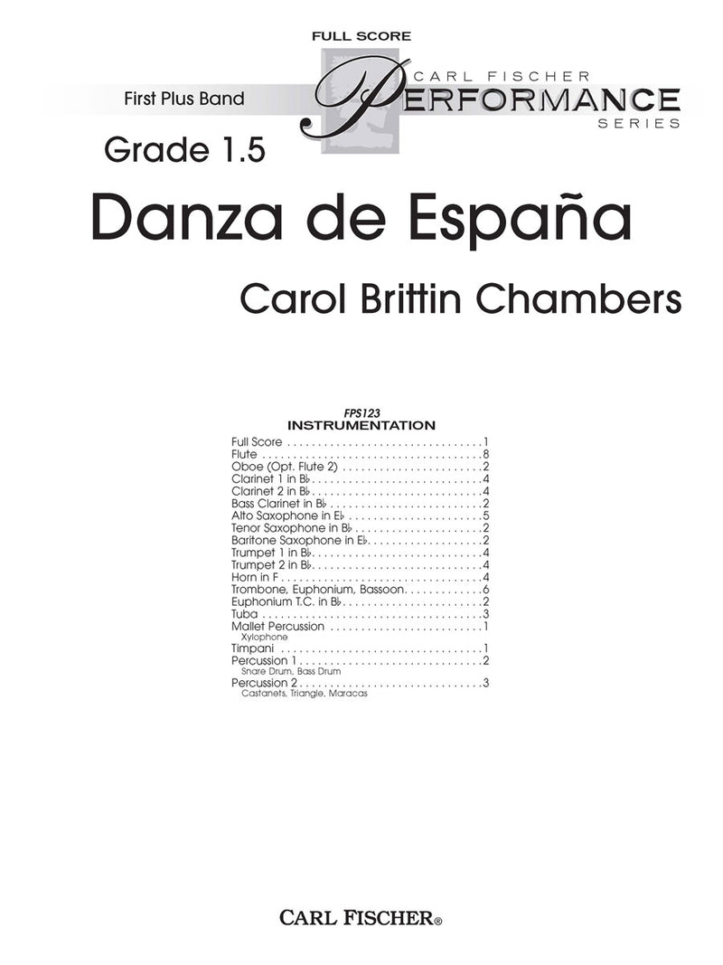 Danza de Espana (Study Score)