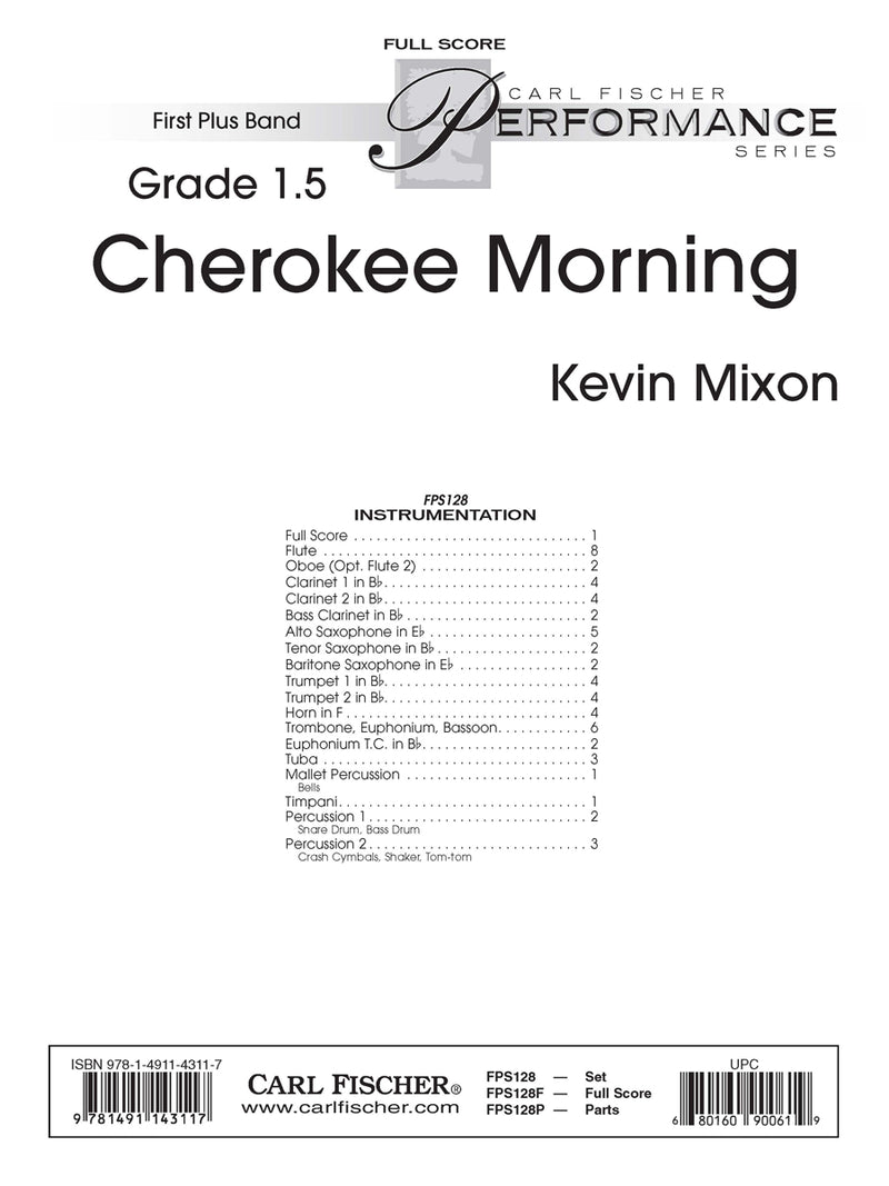 Cherokee Morning (Study Score)