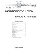 Greenwood Lake (Study Score)