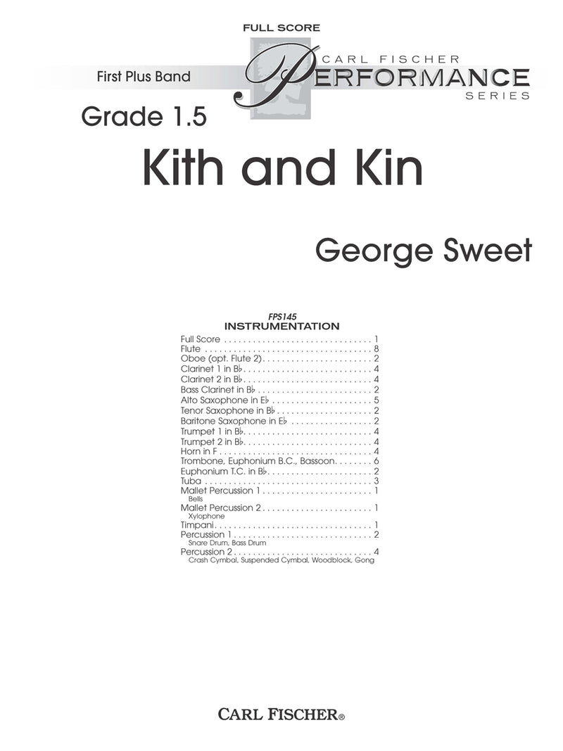 Kith and Kin (Study Score)