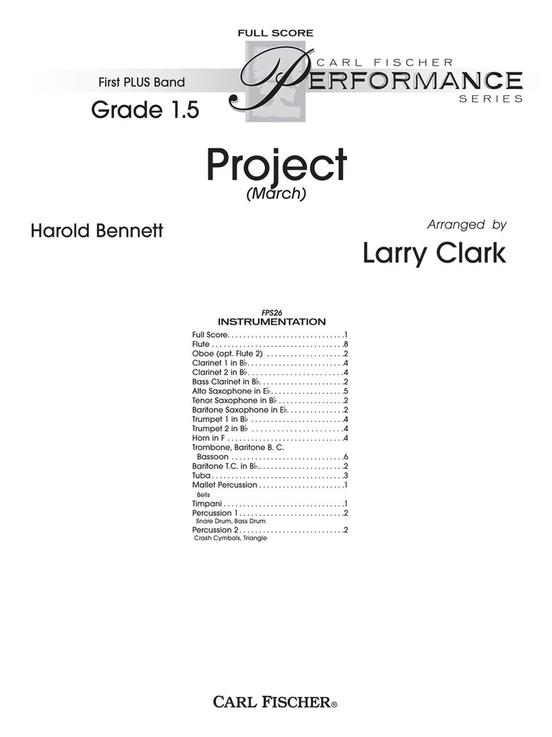 Project (March) (Score Only)