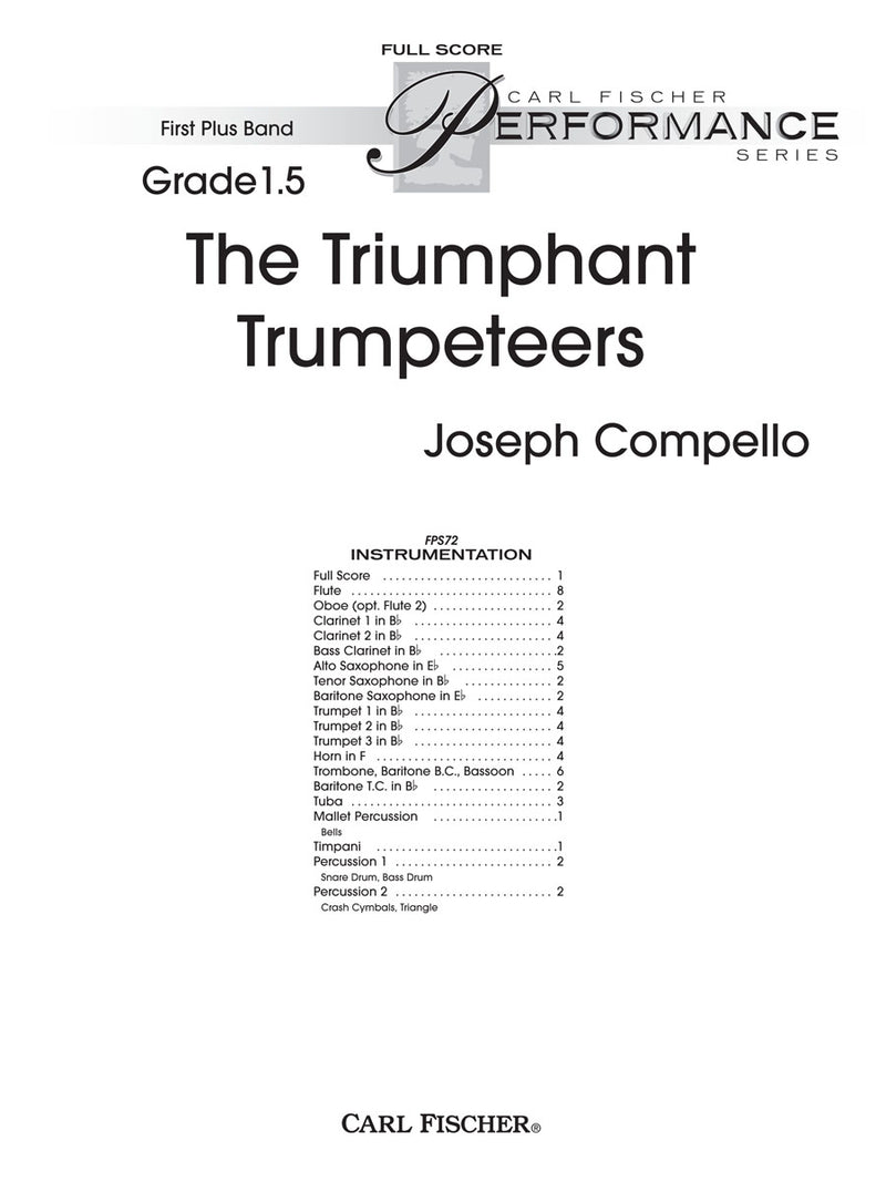 The Triumphant Trumpeteers (Score Only)