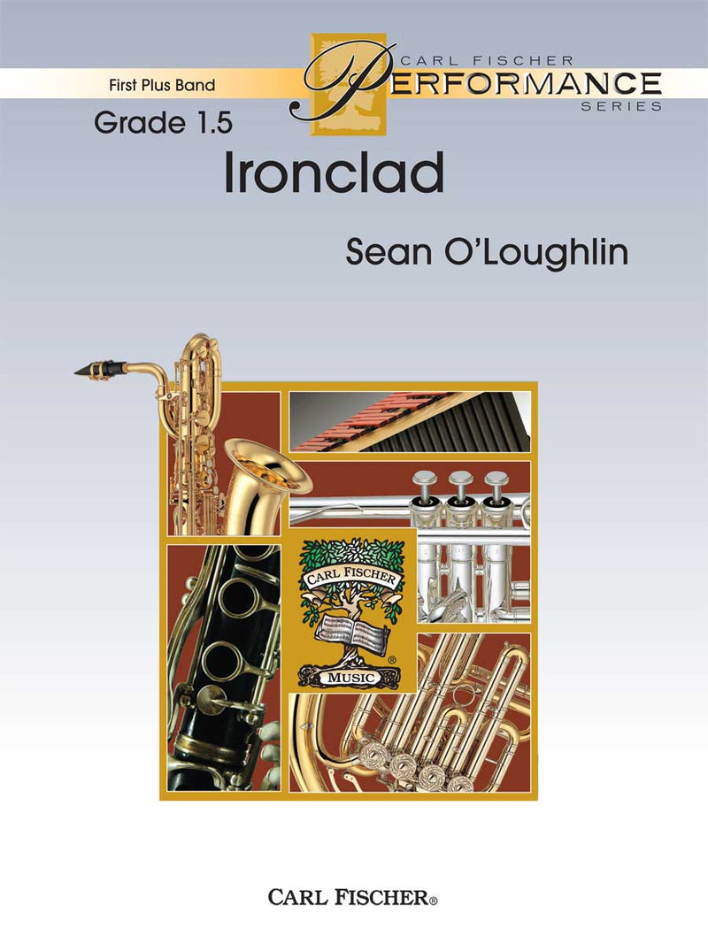 Ironclad for Concert Band (Score & Parts)