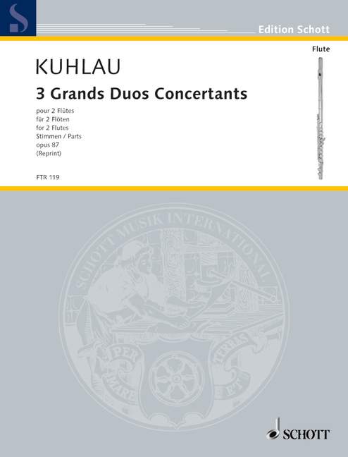 3 Grands Duos Concertants op. 87