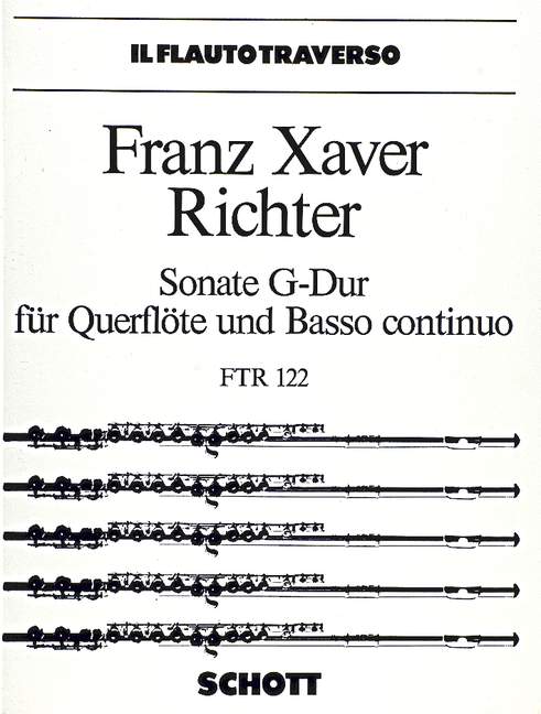 Sonate G-Dur (flute and basso continuo)