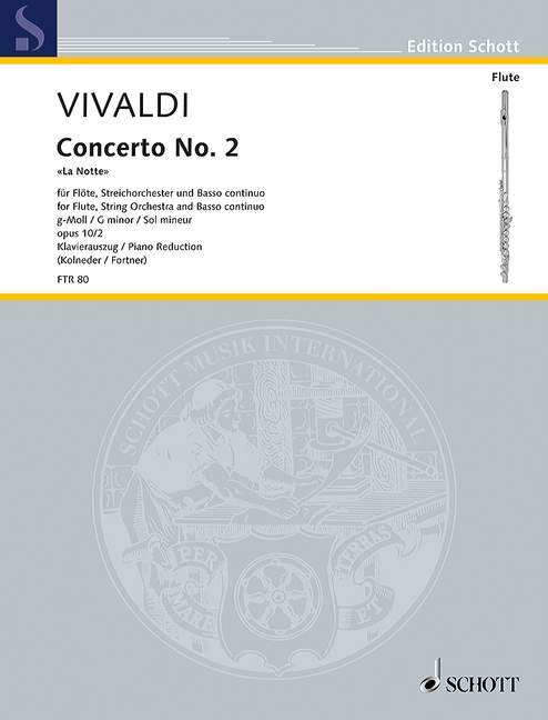 Concerto No. 2 g-Moll op. 10/2 RV 439/PV 342
