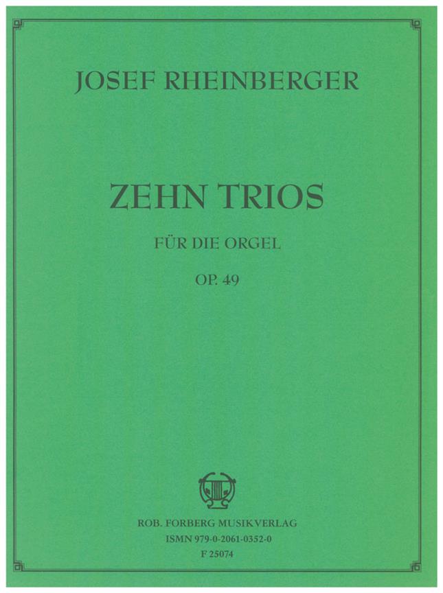 Zehn Trios, op.49
