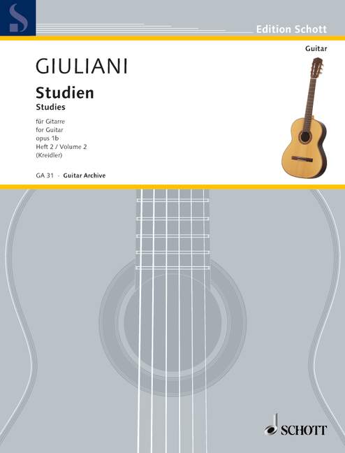 Studien für Gitarre op. 1b, Book 2