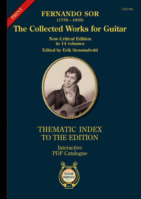 Thematic Index to the Sor Edition