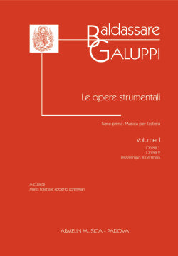 Opere Strumentali. Serie prima, La musica per tastiera, Vol. 1