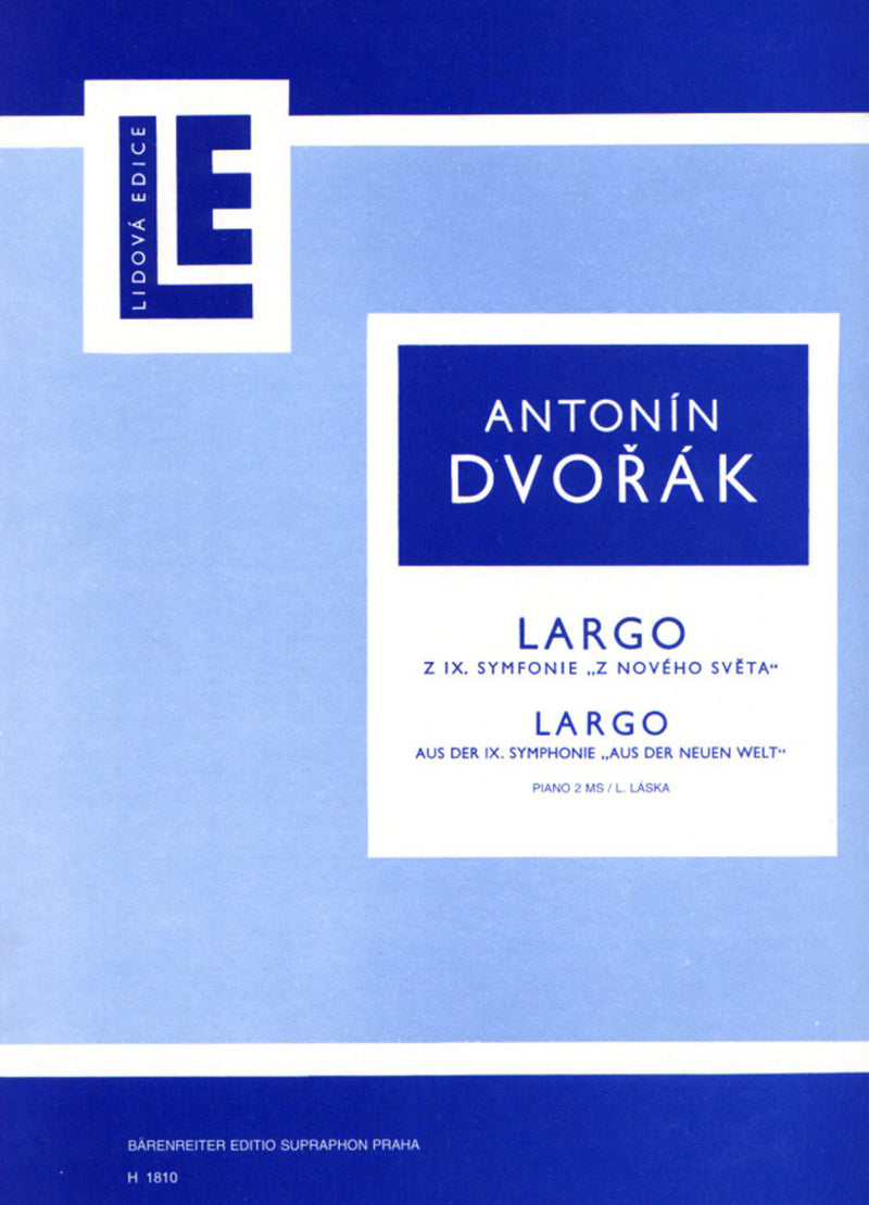 Largo (aus der IX. Symphonie), arr. Piano solo