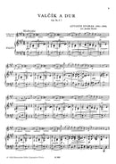 Two Waltzes, Nr. 1, 4 op. 54, arr. Violin and Piano [score & parts]