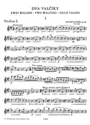 Two Waltzes, Nr. 1, 4 op. 54, arr. String Quartet [set of parts]