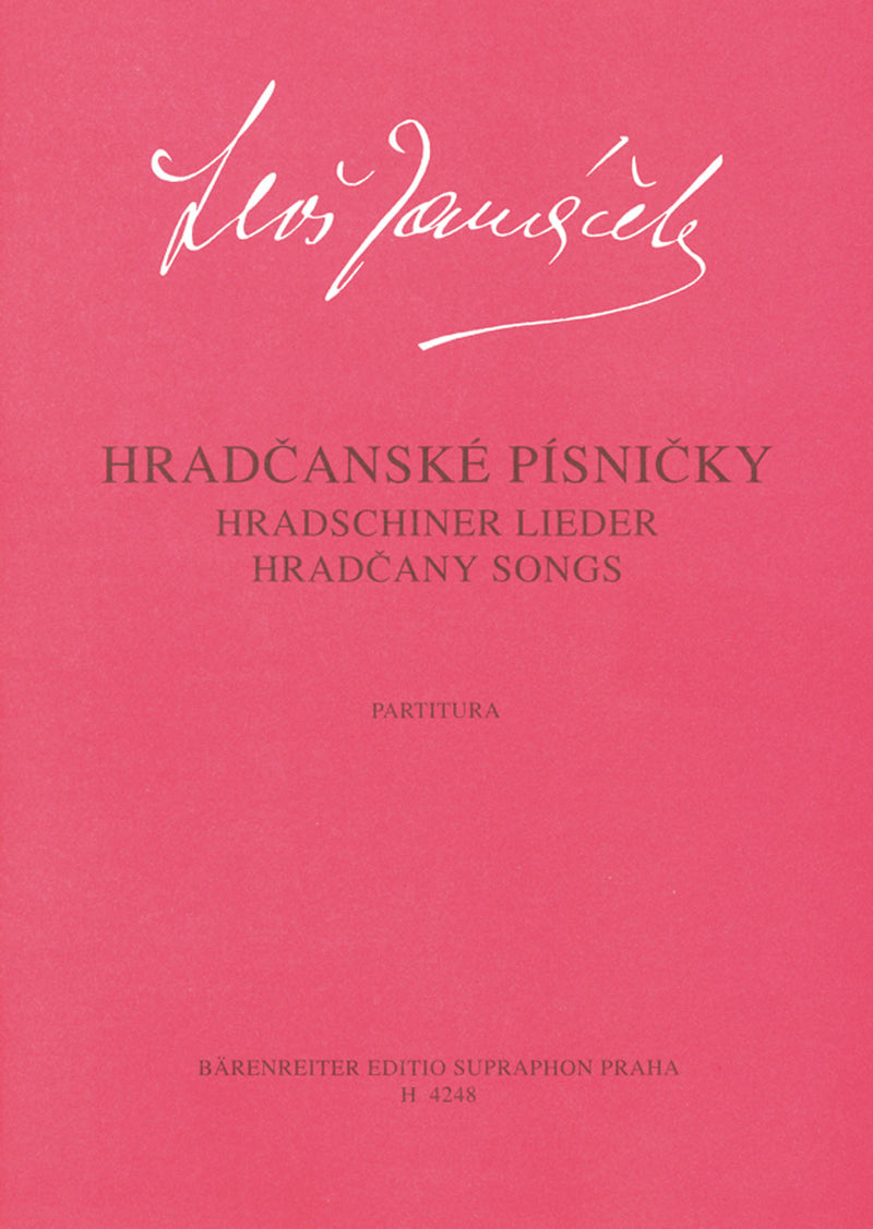 Hradcany Songs -Cycle for women's choir on text by F. S. Prochßzka-