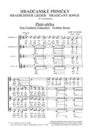 Hradcany Songs -Cycle for women's choir on text by F. S. Prochßzka-
