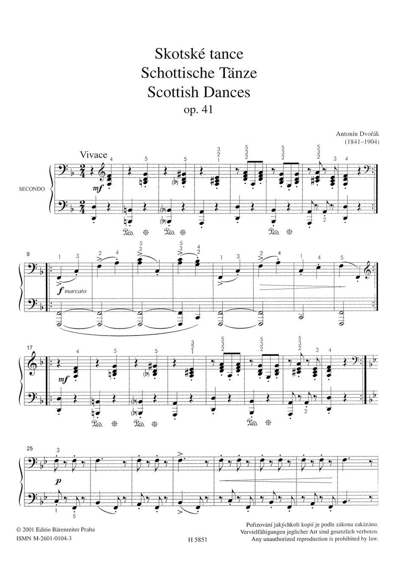 Scottish Dances op. 41