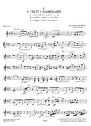 Cypriše (Cypresses), arr. String Quartet [set of parts]