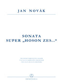Sonata super Hoson zes... for Violin or Flute and Piano -fidibus acutis aut tibia obliqua et clavibus MCMLXXXI-