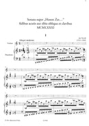 Sonata super Hoson zes... for Violin or Flute and Piano -fidibus acutis aut tibia obliqua et clavibus MCMLXXXI-