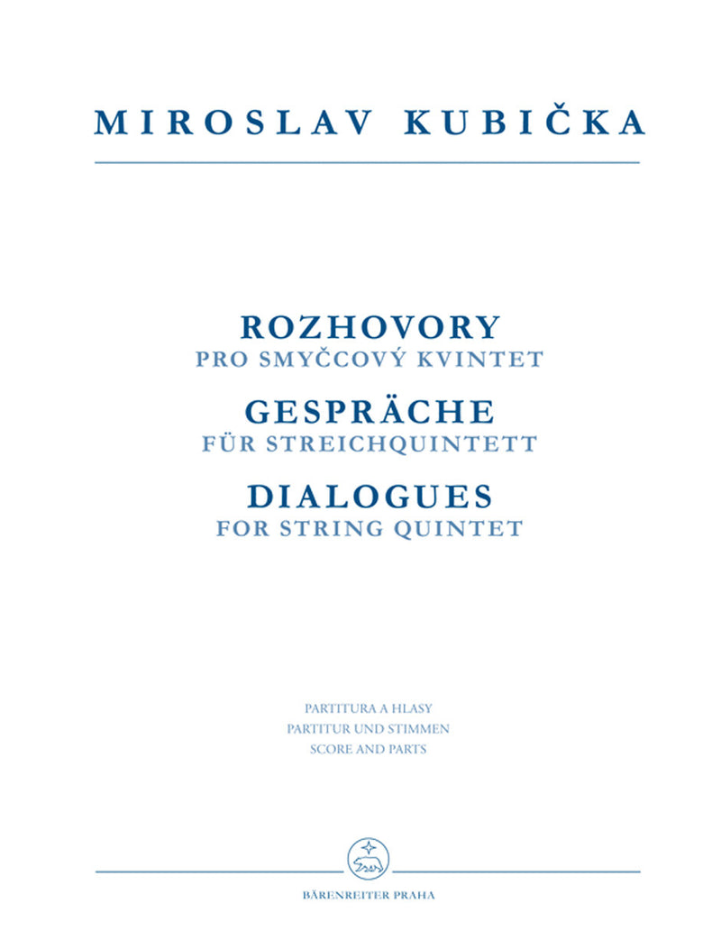 Dialogues for String Quartet