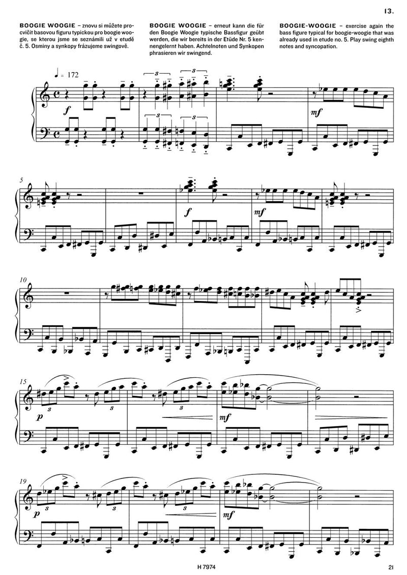 Jazz Etudes for Young Pianists