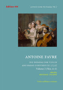 Six Sonatas for Violin and Basso Continuo