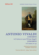 Two Flute Concertos (score)