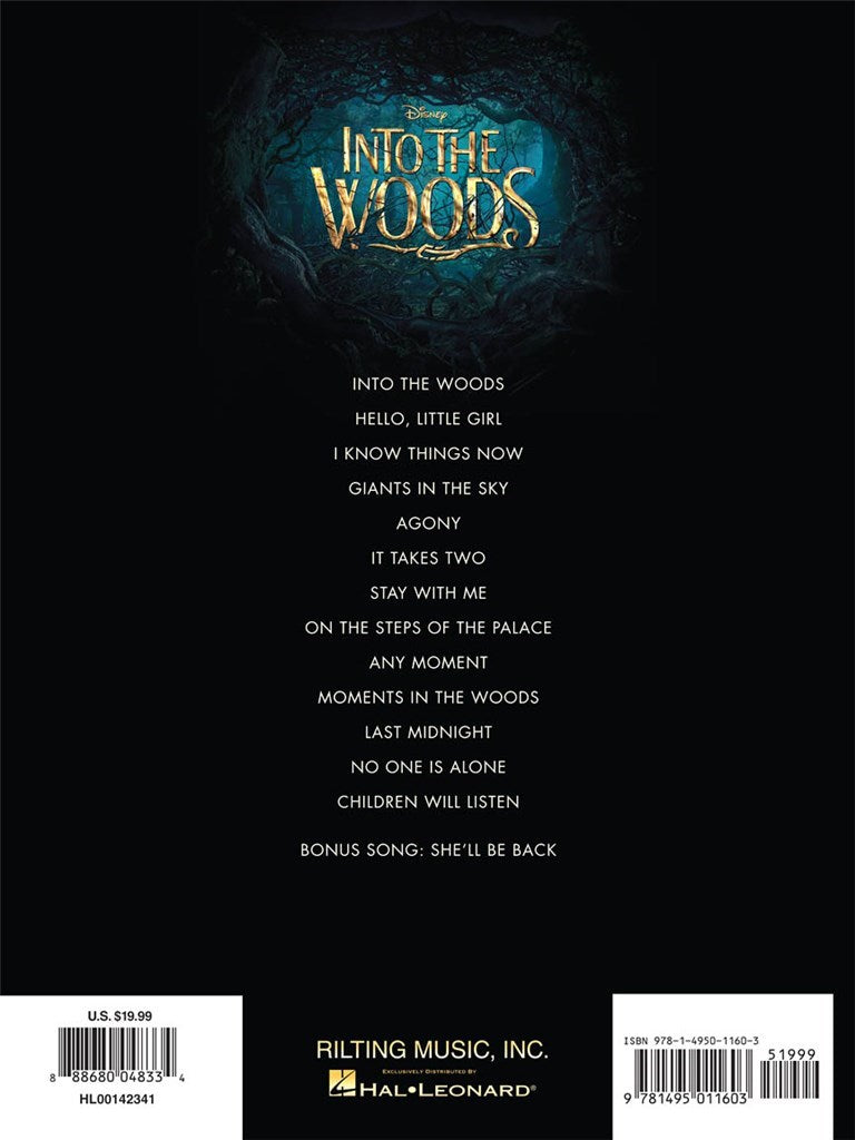 Into the Woods, Vocal Selections from the Disney Movie
